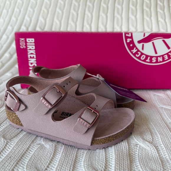 Birkenstock Other - Birkenstock Roma Kids Sandal 8 Lavender Blush NEW Summer Slides Cute Girls Shoe